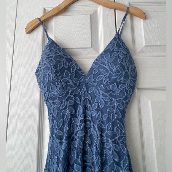 PROM DRESS: Size S, Blue - Picture 2 of 2